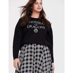 Torrid Game of Thrones Crew Neck Sweatshirt